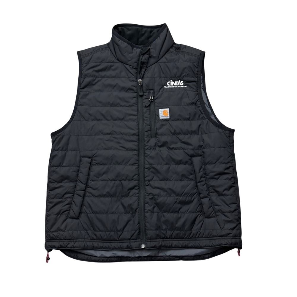 Carhartt Nylon Lightweight Puffer Vest Rain Defender Relaxed Fit L